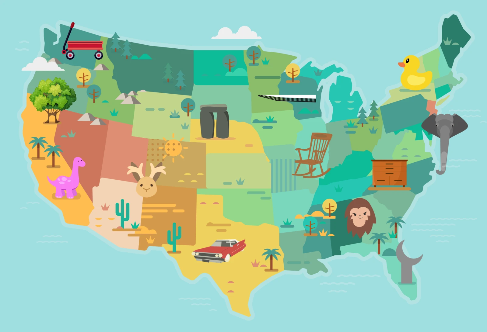 14 Weird and Wonderful Roadside Attractions Trip Canvas