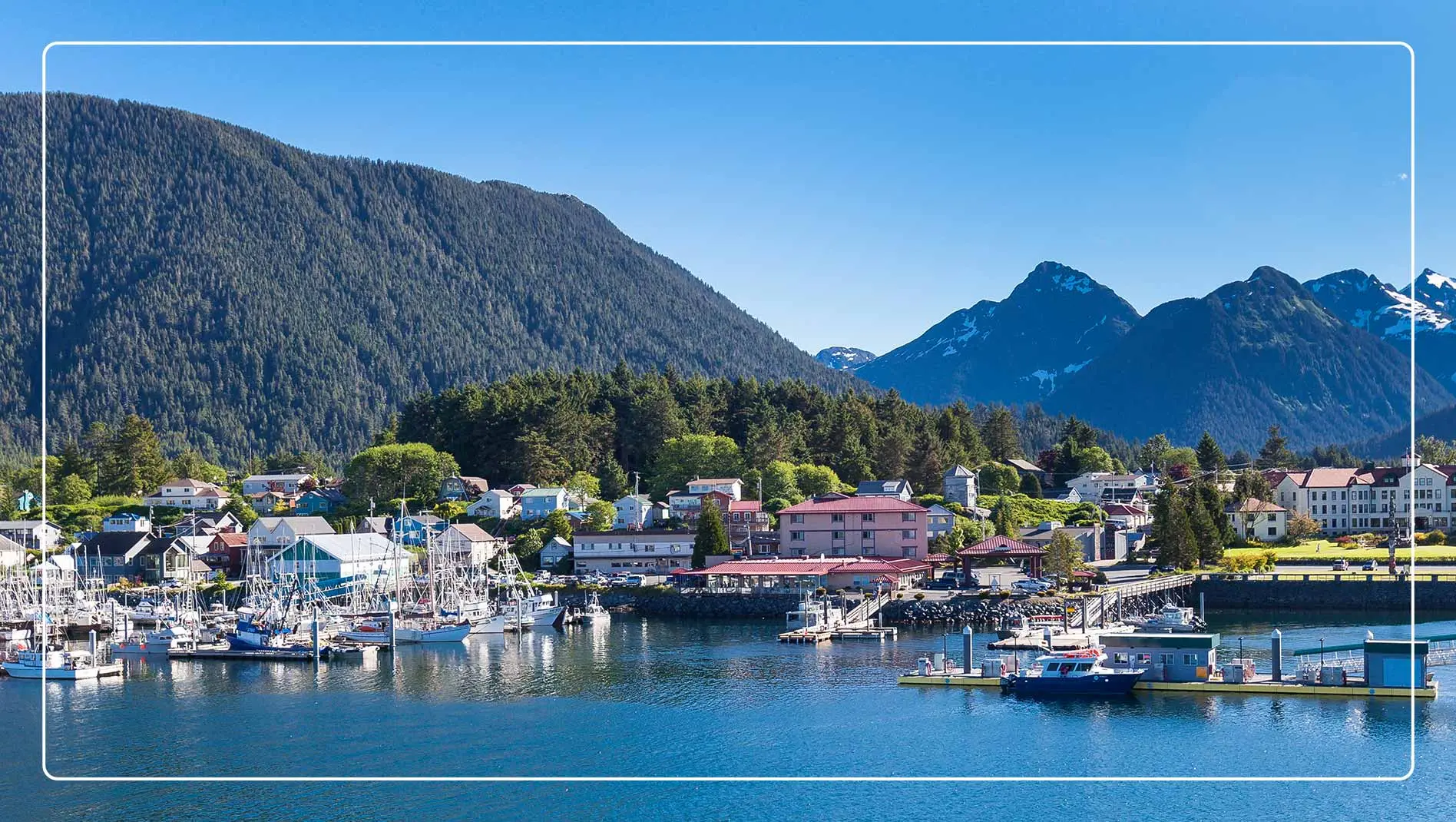 Image of harbor, Sitka, Alaska