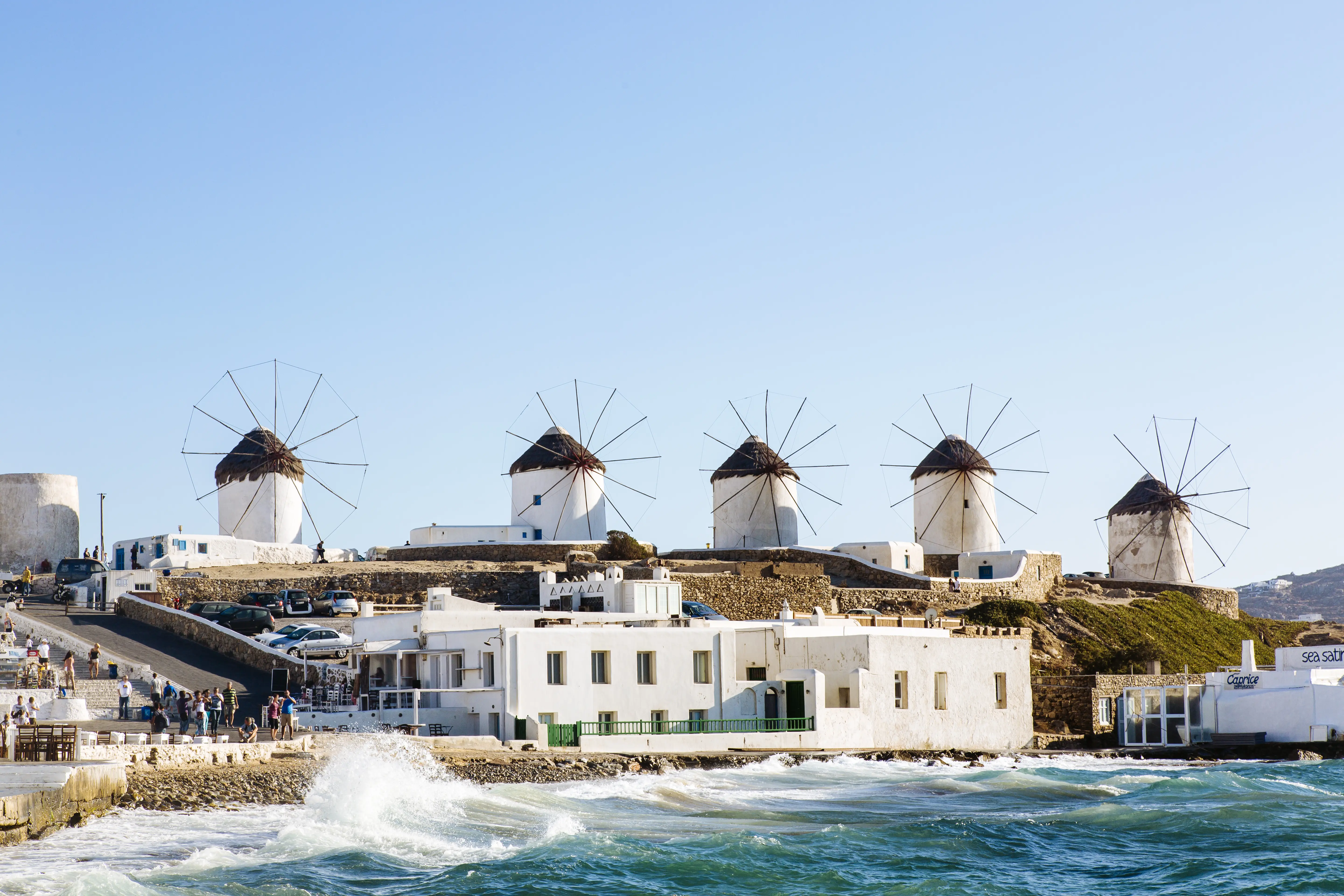 Photo of Mykonos windmills, Greece