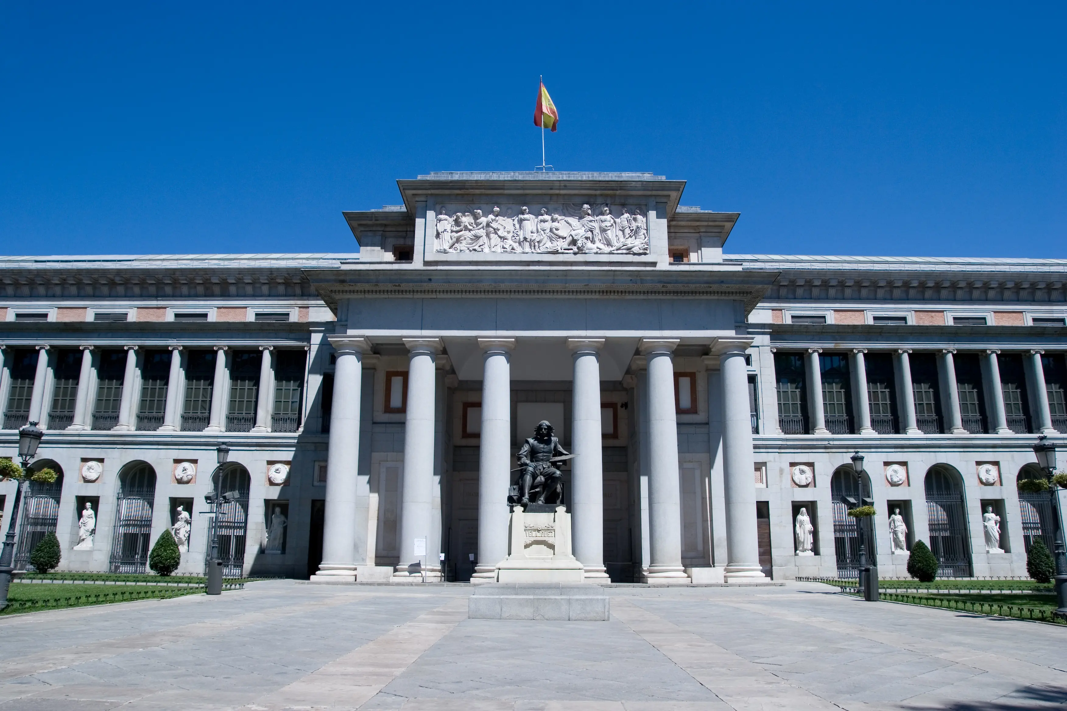 Photo of the Prado Museum Madrid