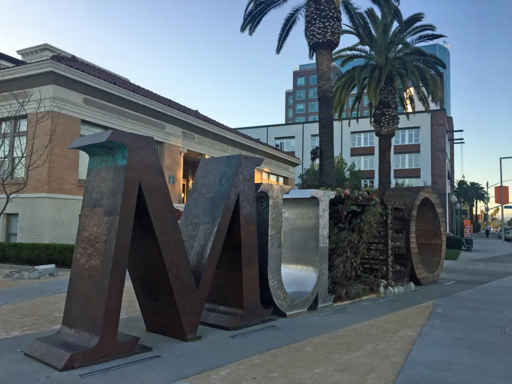 Muzeo in downtown Anaheim, California, near the Packing District