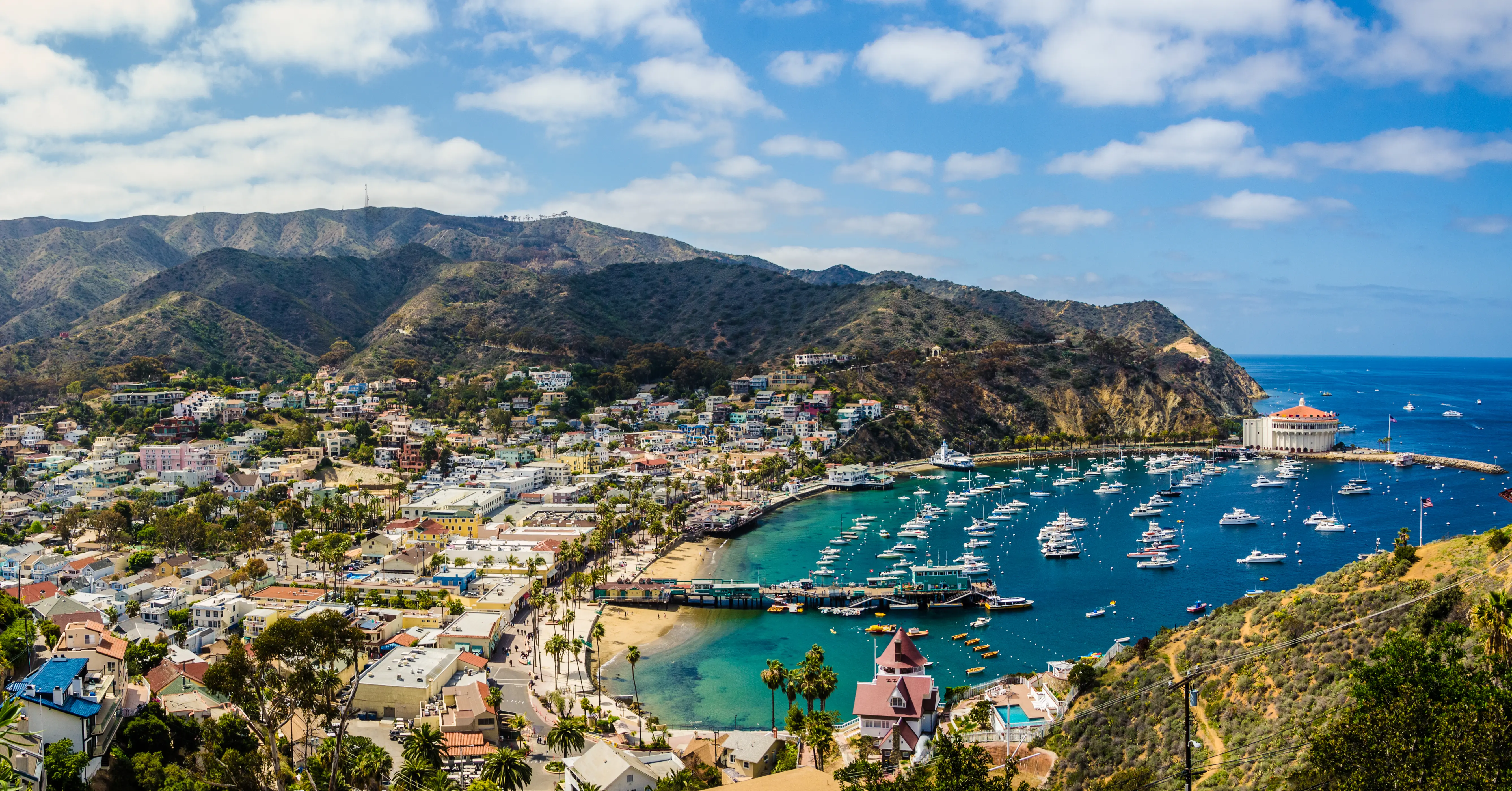 Avalon Bay on Catalina Island
