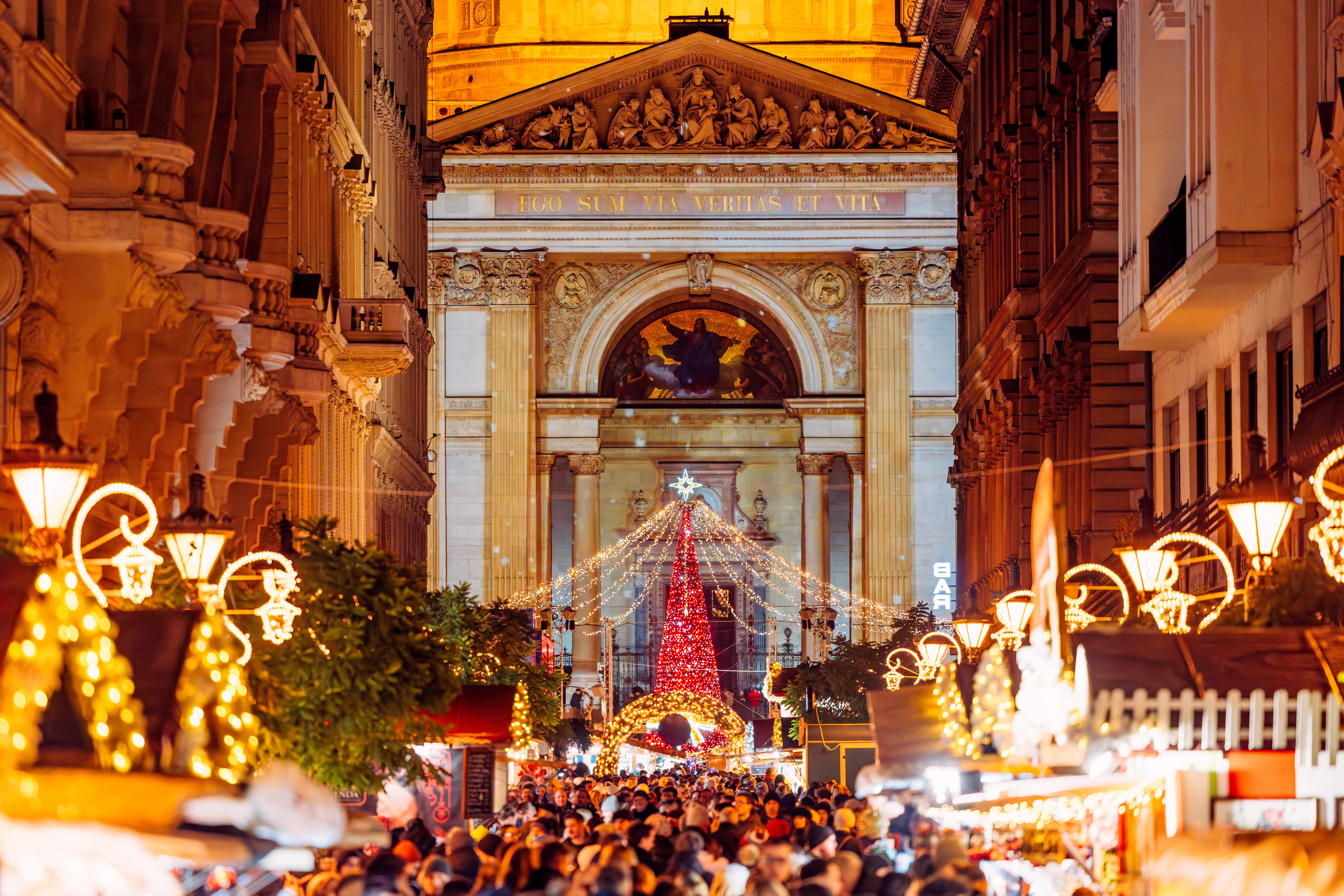 Photo of Christmas market in Budapest