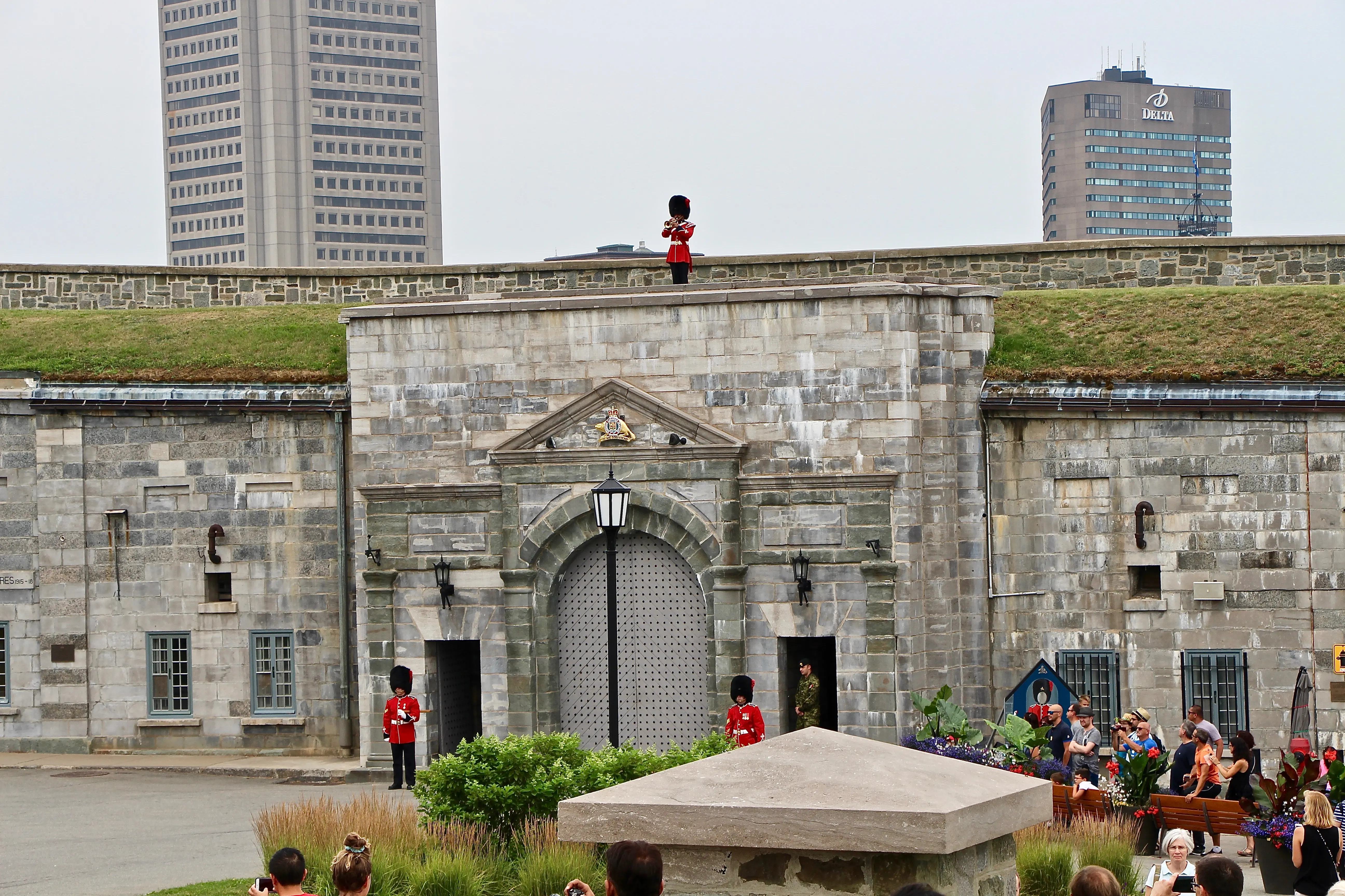 Image of the Citadelle of Québec, an active military installation and the secondary official residence of the governor general of Canada.