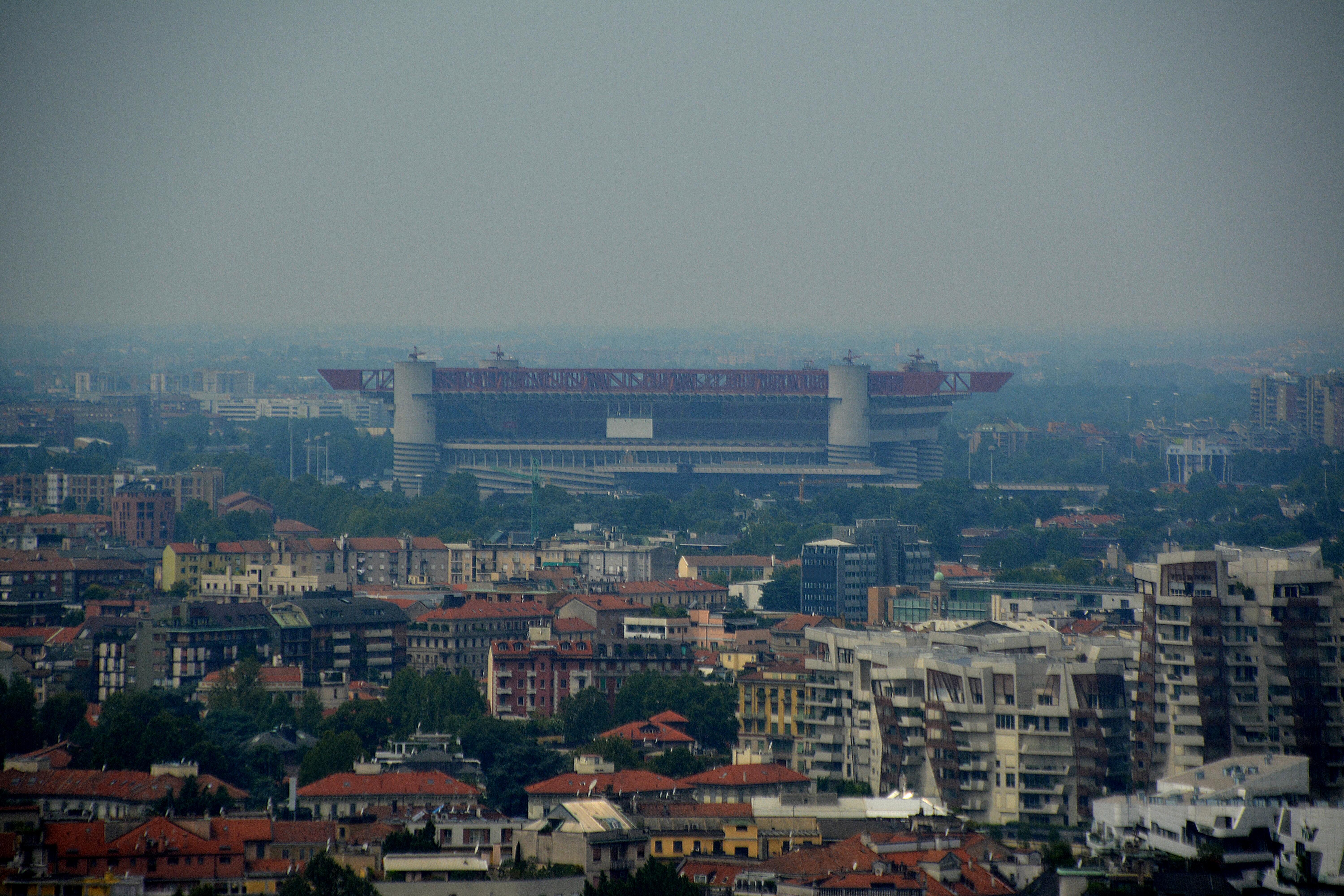 Photo of the San Siro Stadium, Milan Italy