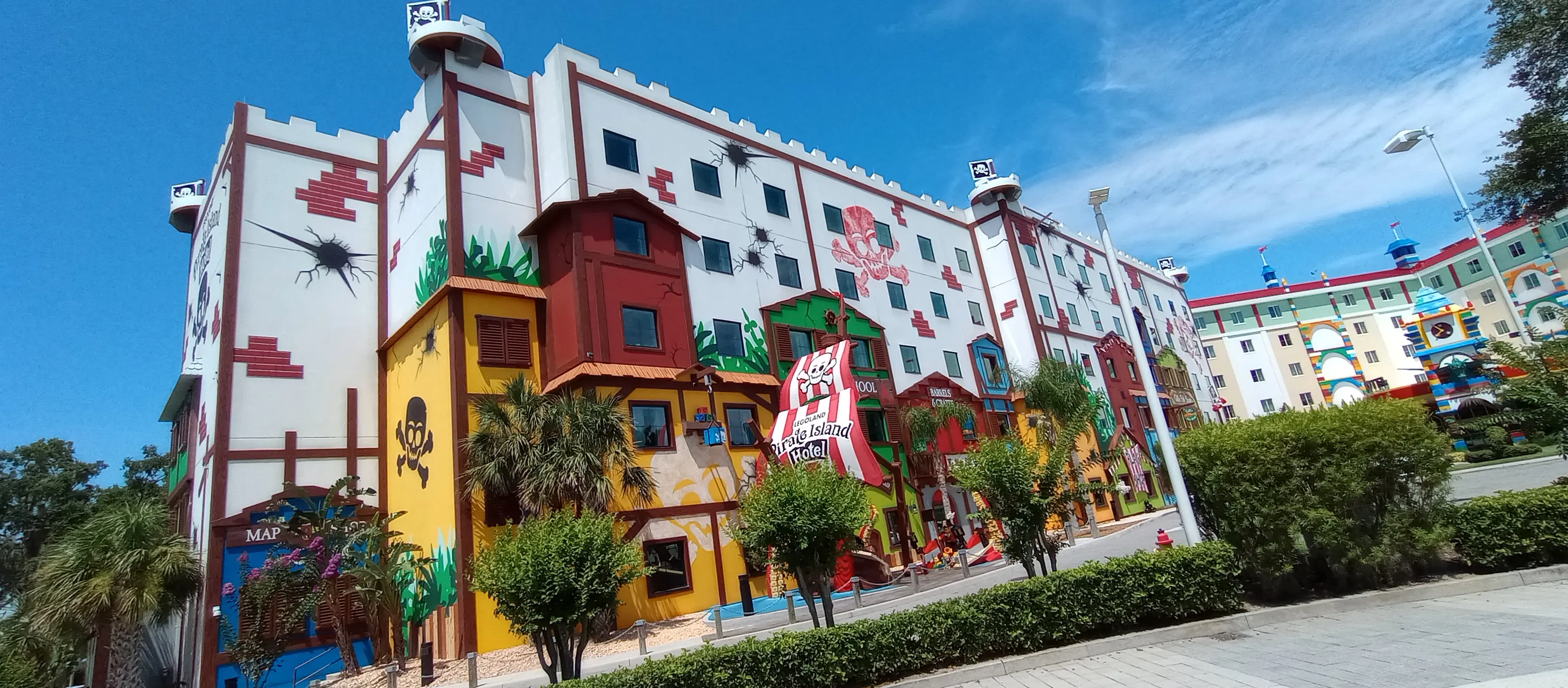 Image of the Legoland Hotel in Florida.