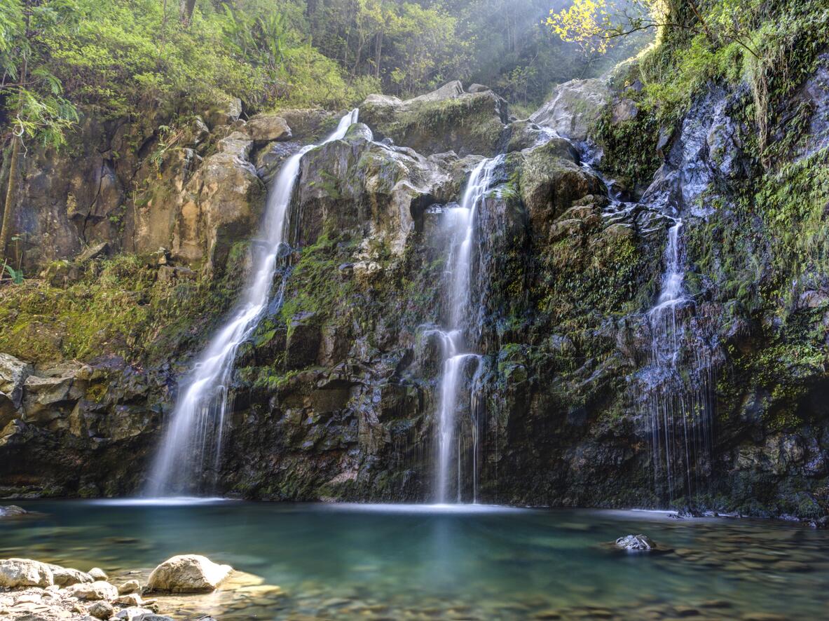 Waterfalls, Maui, Hawaii