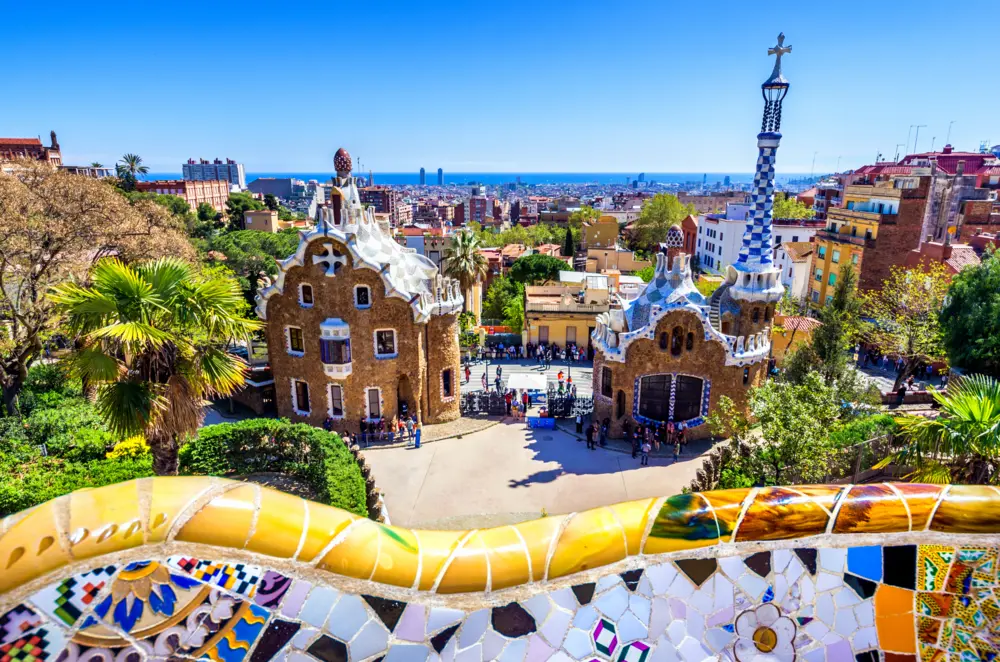 Parc guell Barcelona Spain