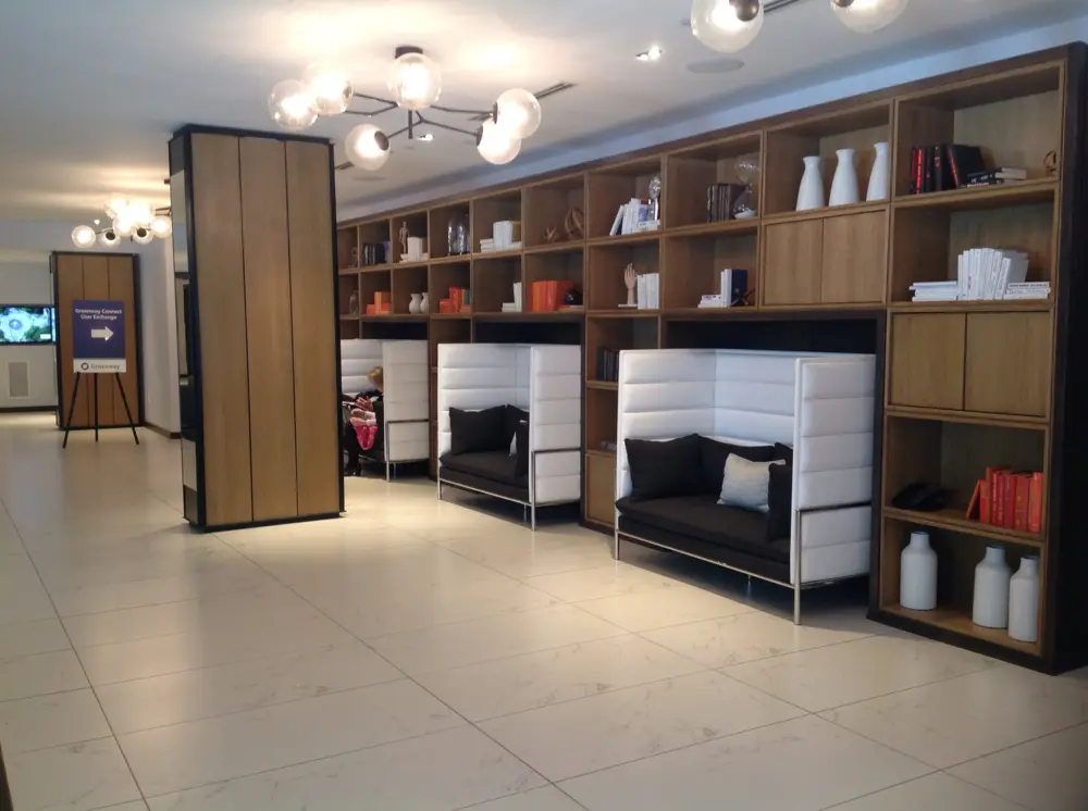 Exterior, lobby, bar, sitting areas, bedroom, bathroom, robe, shower