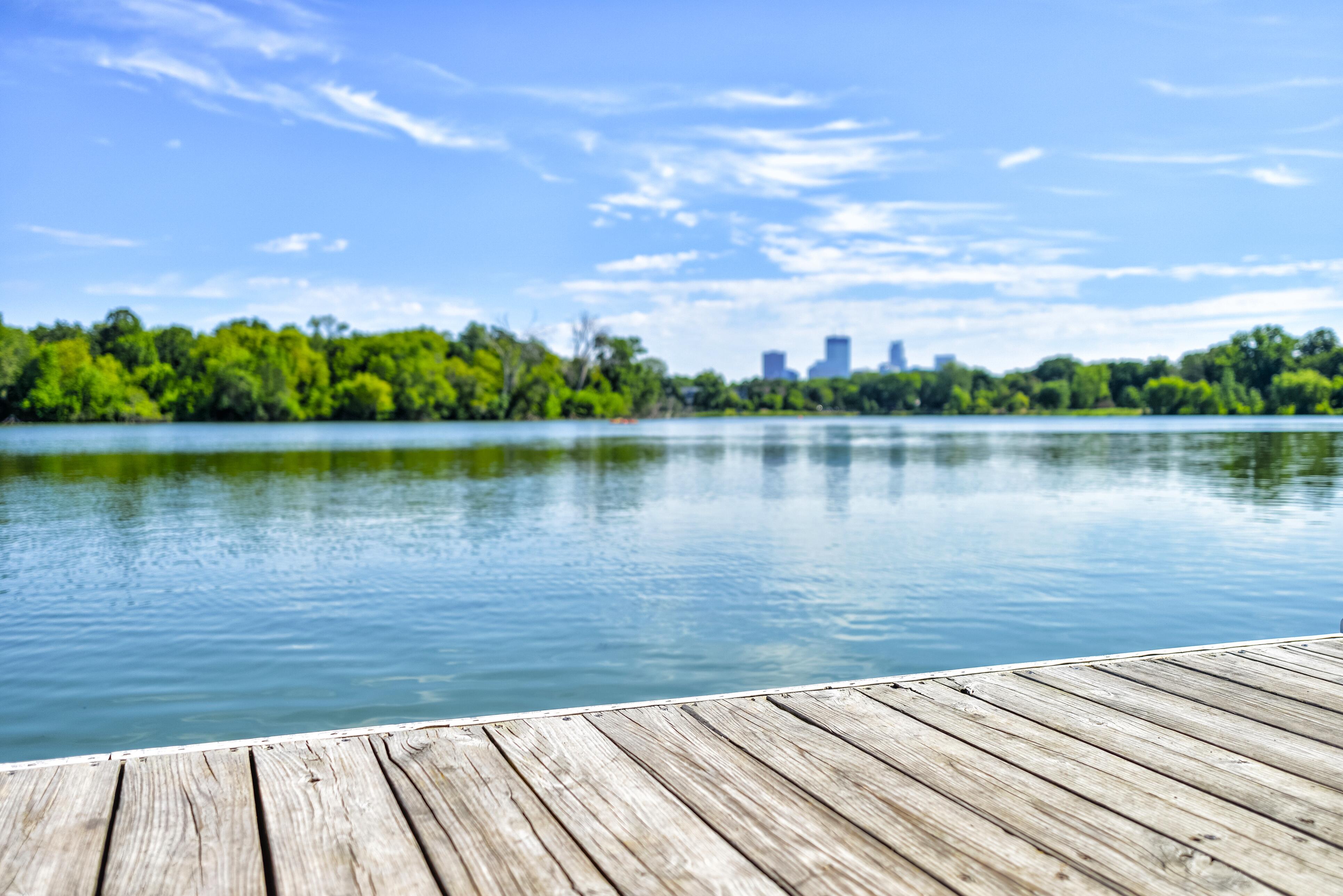 Lake of the Isles dock