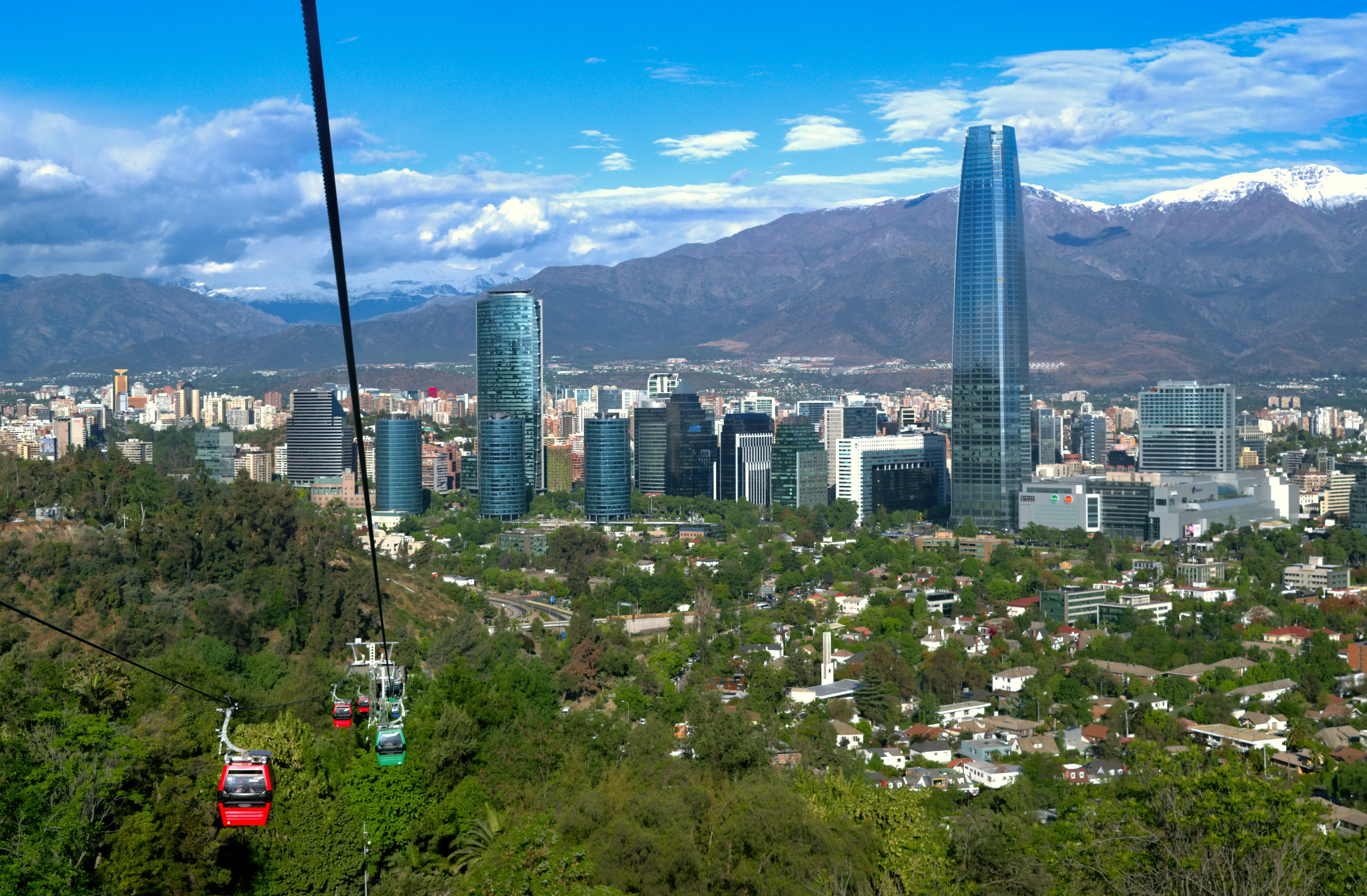 Photo of a Cable car in Santiago, Chile