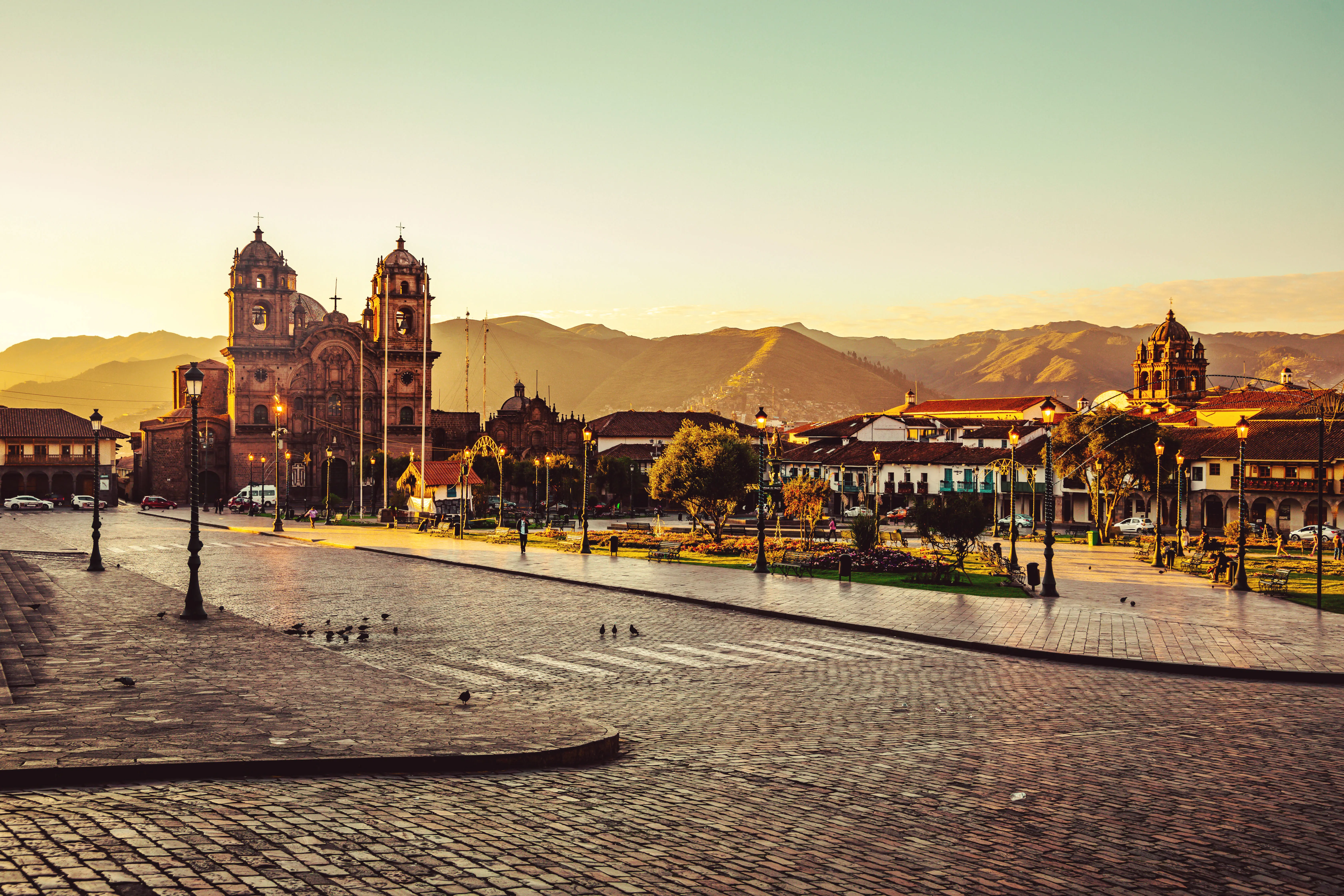 Photo of the city of Cusco