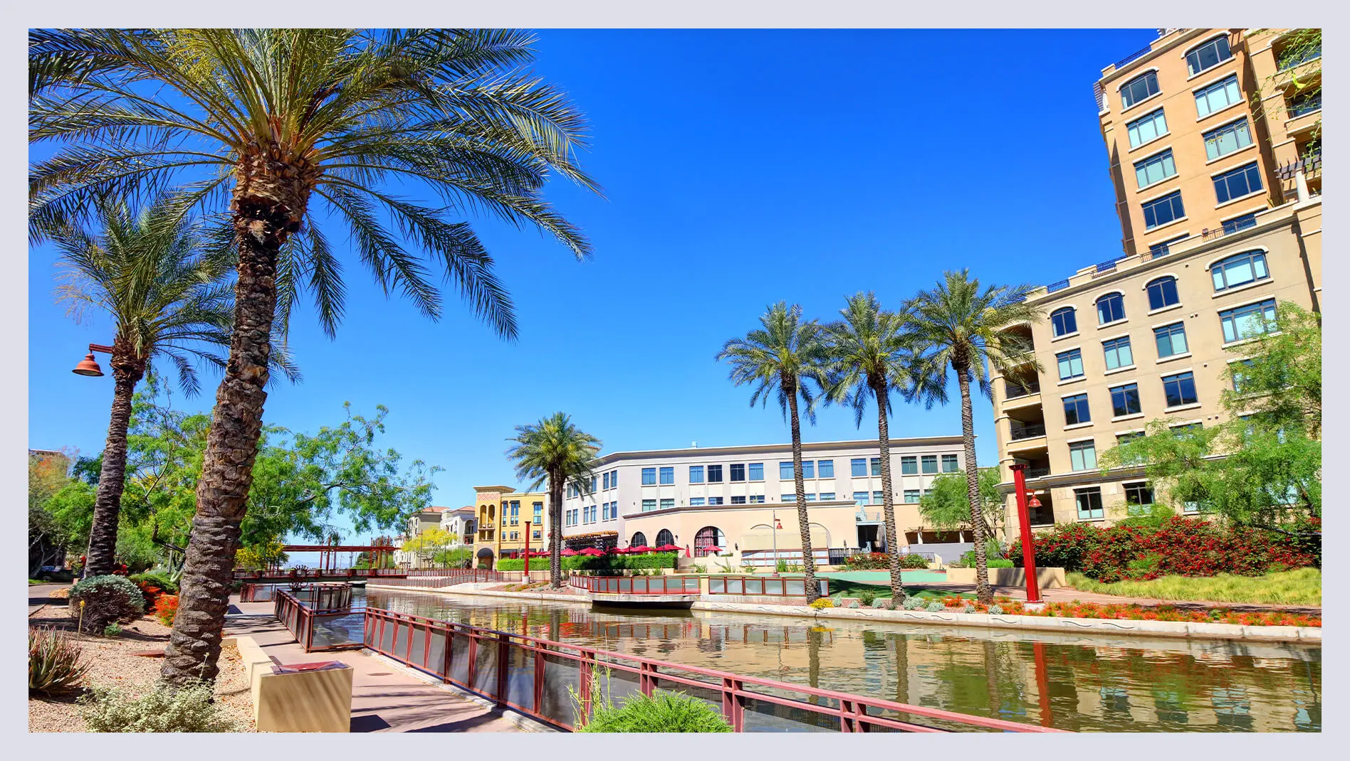 Waterway in Scottsdale, Arizona