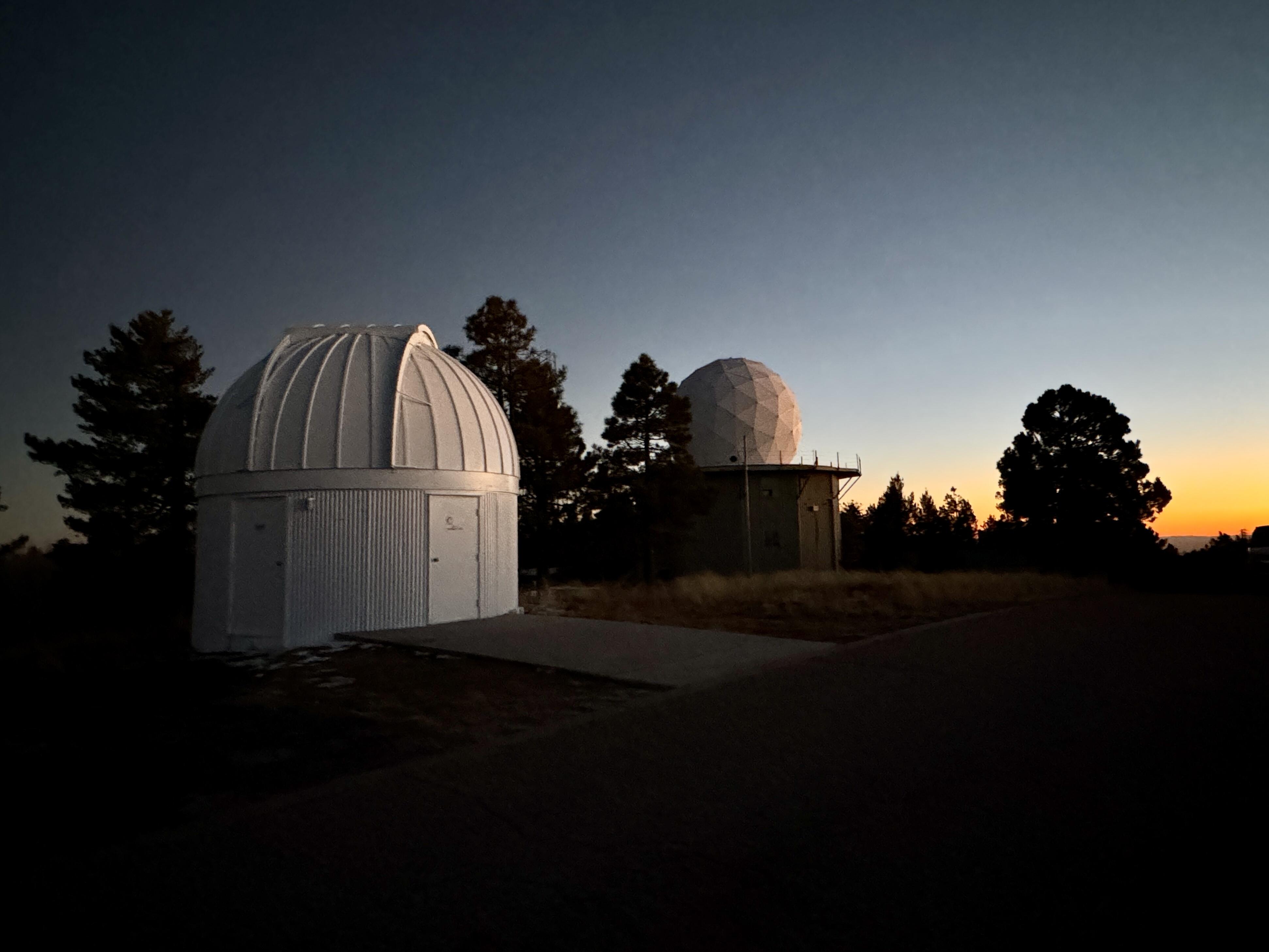 Sunset at Mount Lemmon SkyCenter