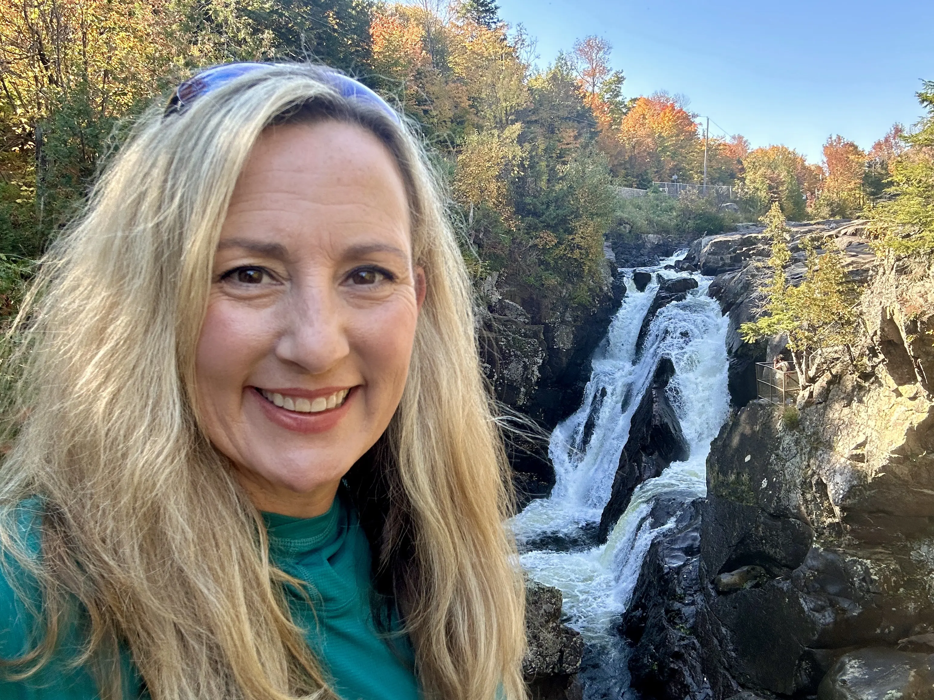 Image of Jennifer Broome at High Falls Gorge