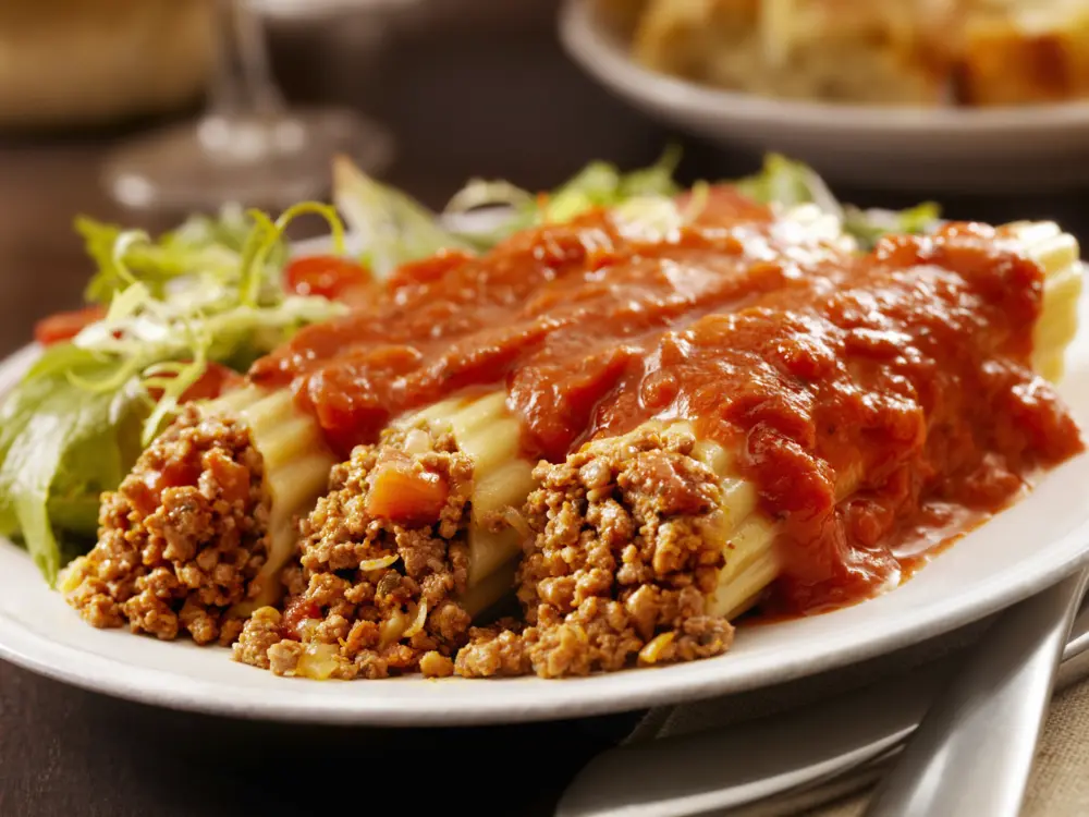 Stuffed Manicotti