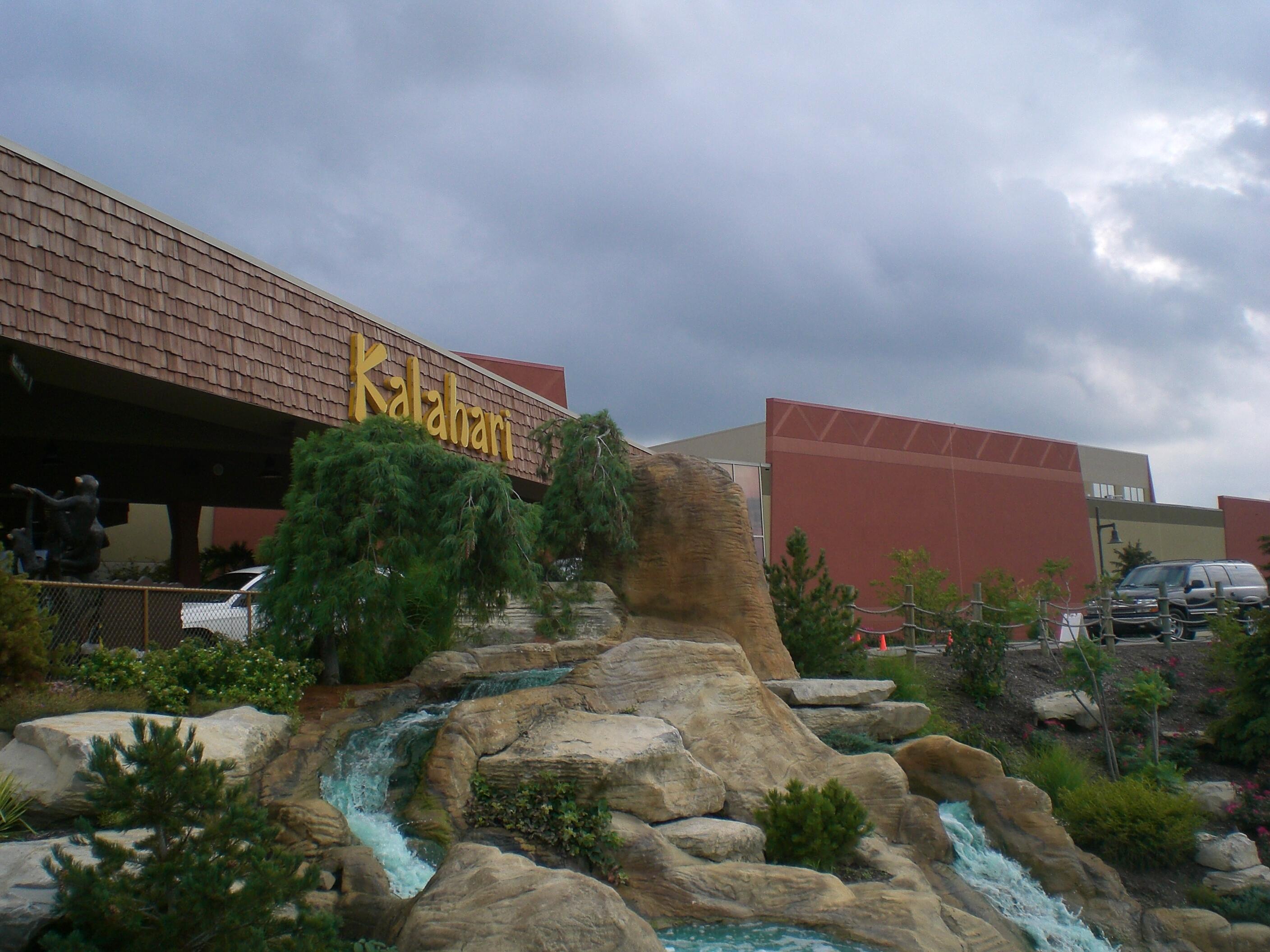 Exterior image of Kalahari Resort in Sandusky, Ohio.