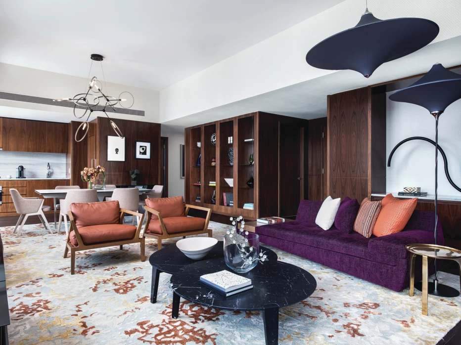 Roche Bobois Suite at The Langham in New York on Fifth Avenue