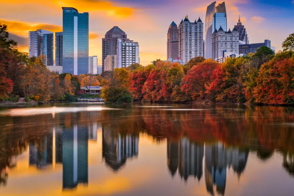 Piedmont Park in Atlanta Georgia