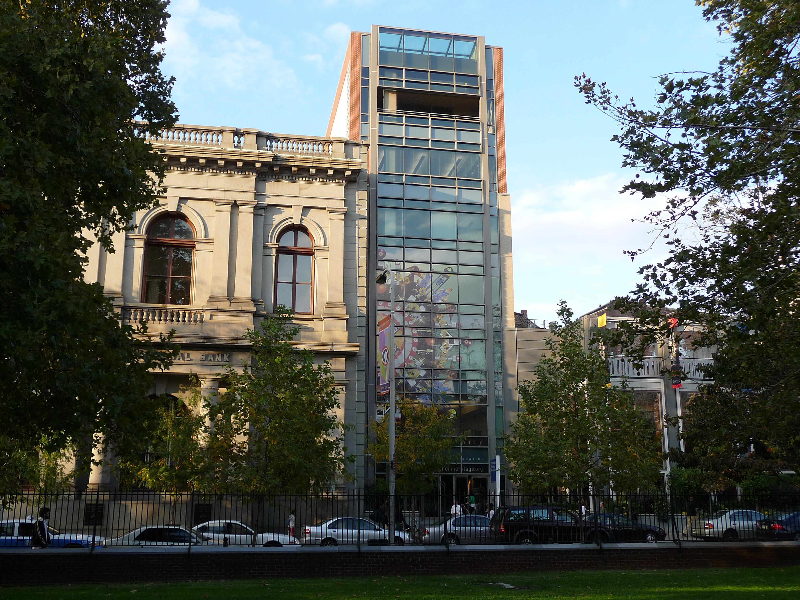 Exterior image of the Science History Institute, previously known as the Chemical Heritage Foundation building, in Philadelphia, Pennsylvania.