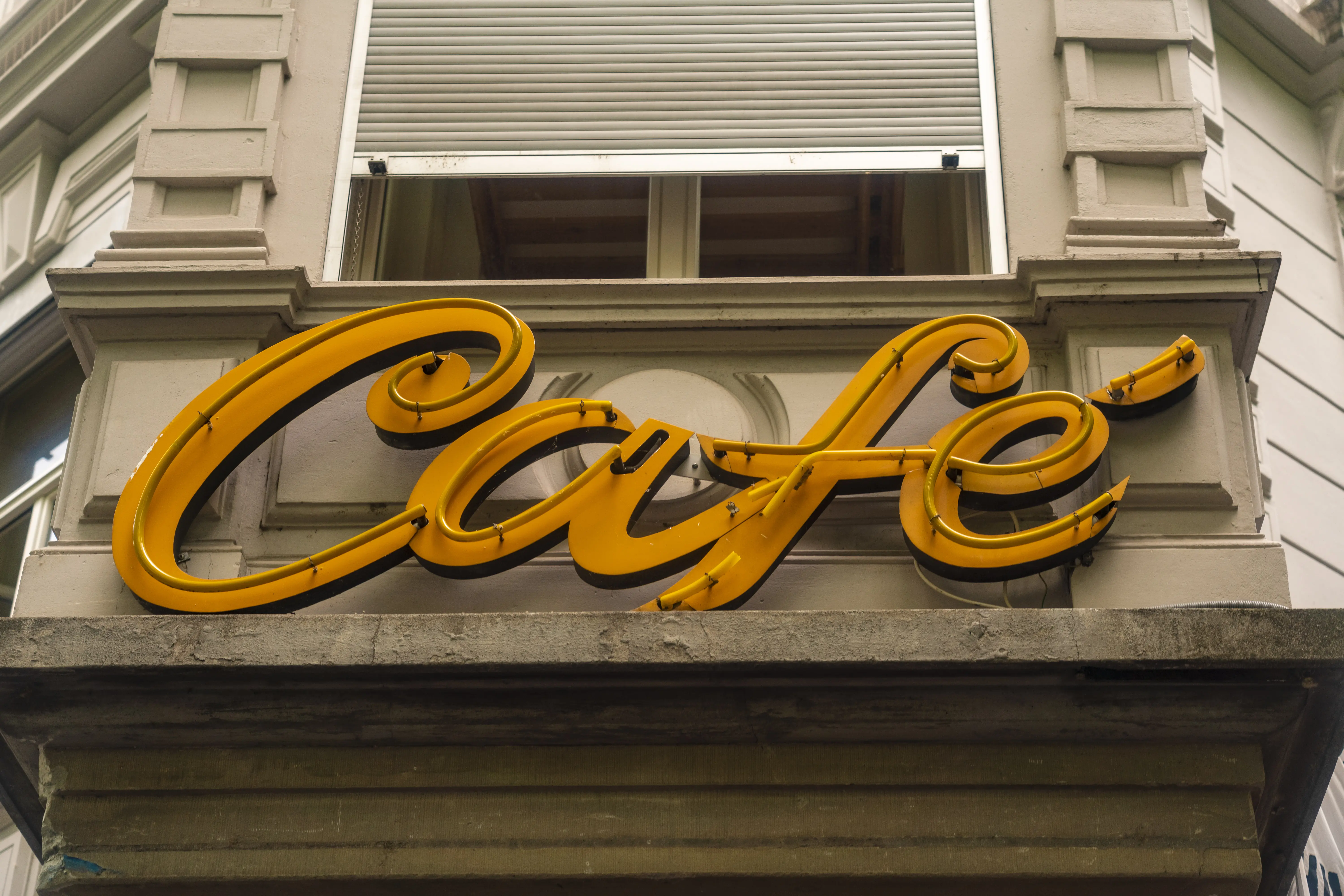 Photo of Vintage Cafe sign
