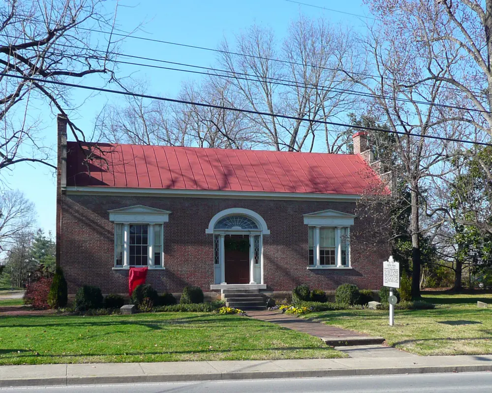 Exterior of The Carter House in Franklin Tennessee