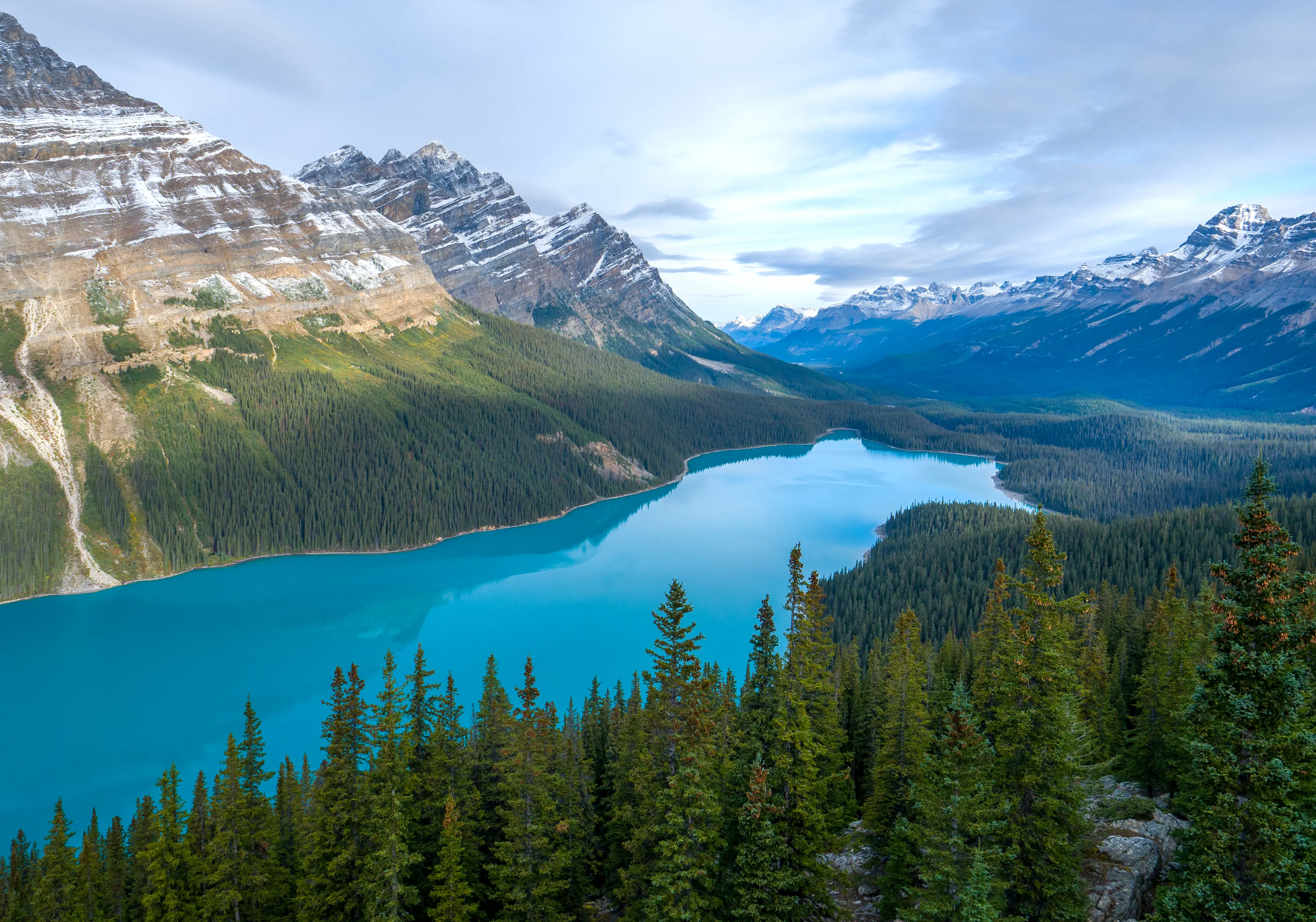 Photo of Peyto lake in Banff, Canada