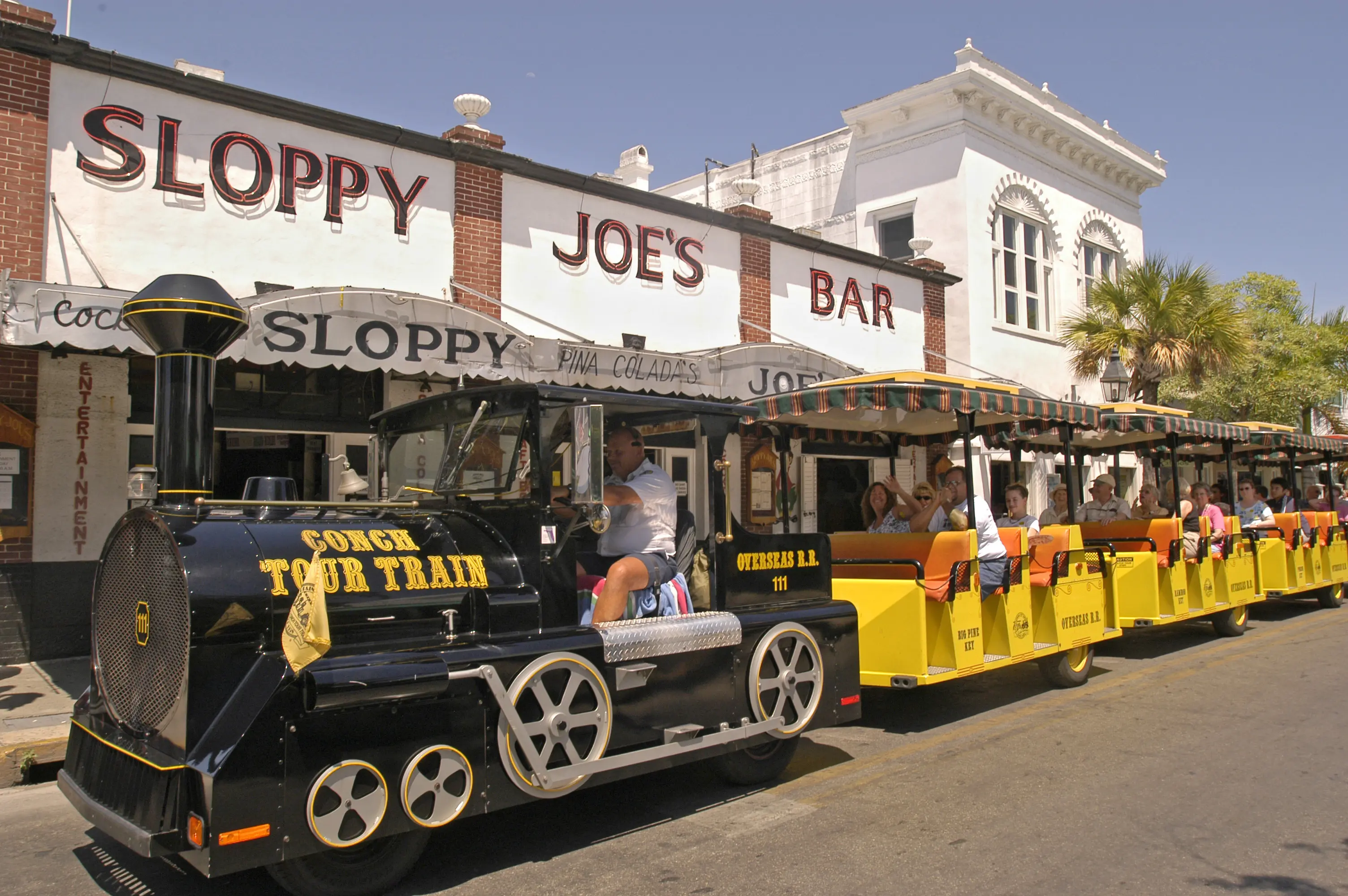 Conch Tour Train, Key West, Florida, Sloppy Joe's Bar,