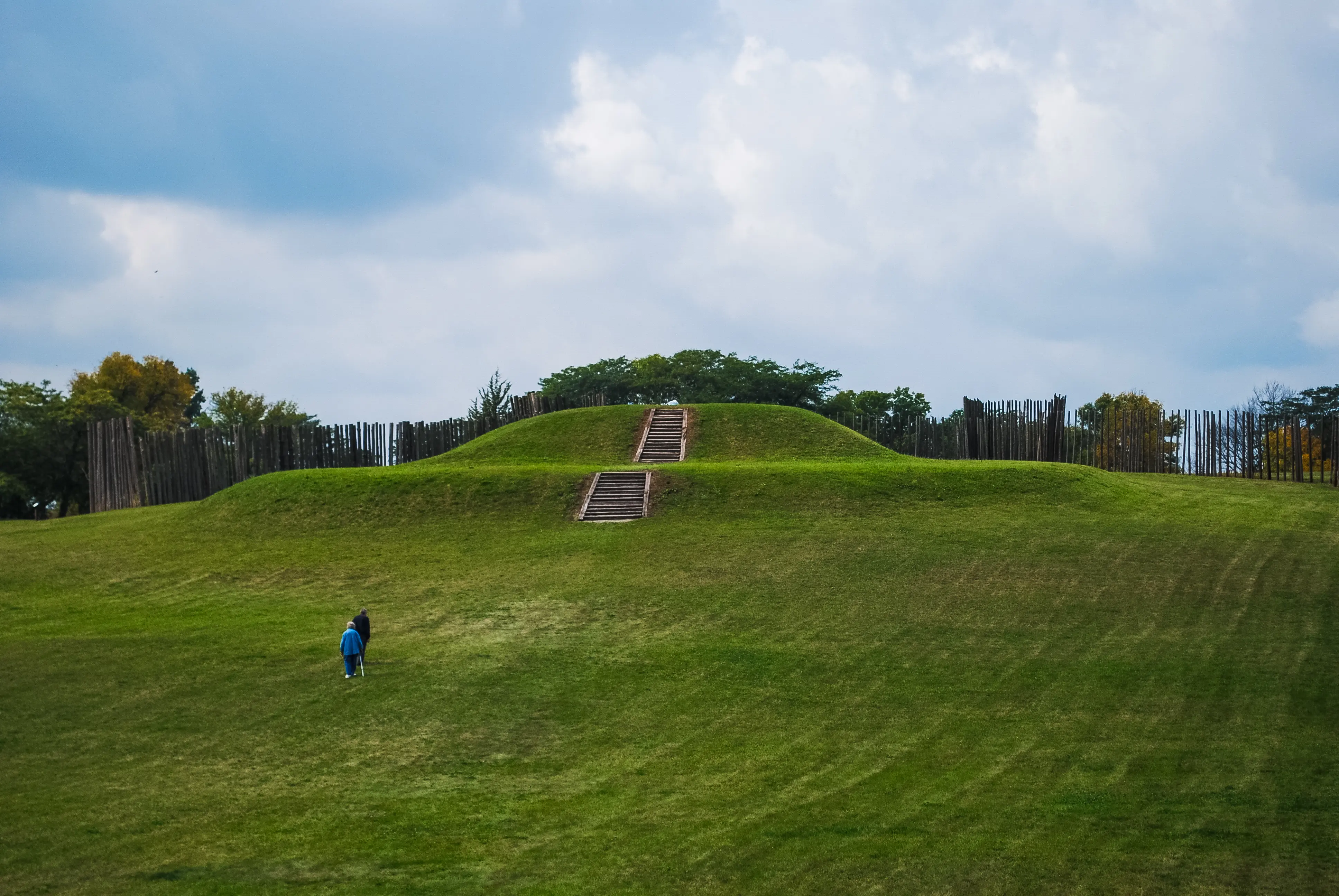 Image of Aztalan State Park in Jefferson County, Wisconsin.