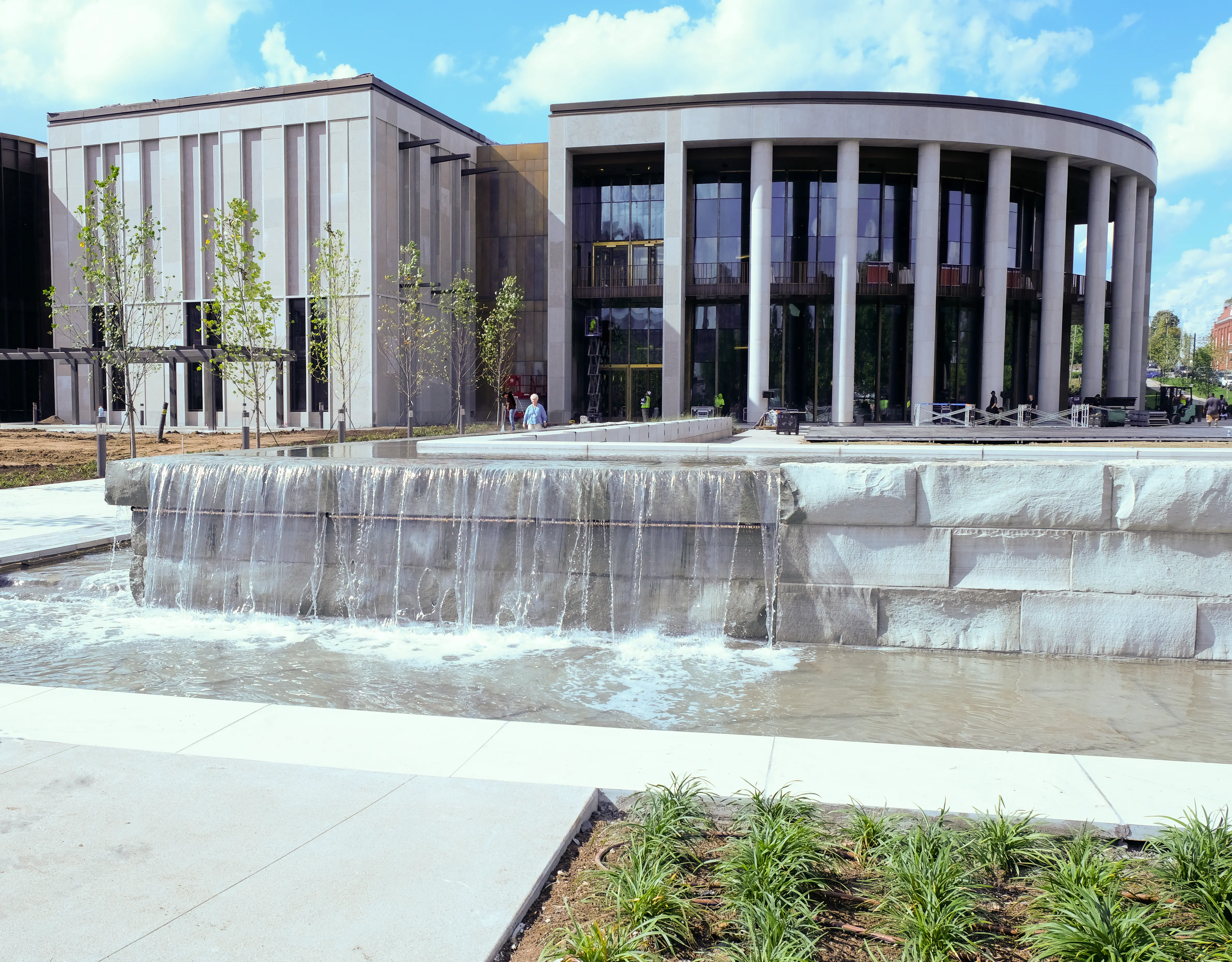 An exterior shot of the Tennessee State Museum.