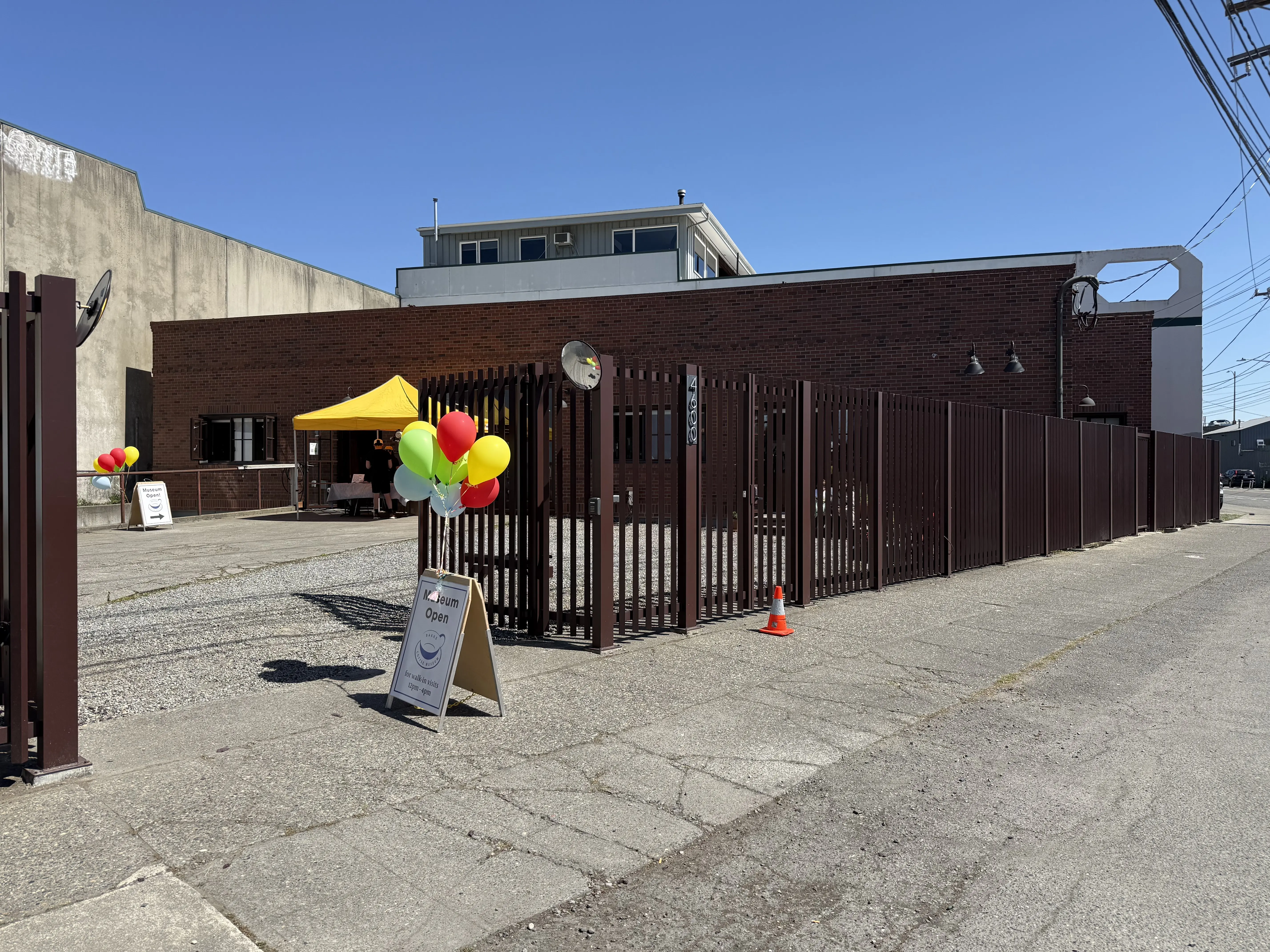 Exterior image of the Bakke Coffee Museum in Seattle, Washington.