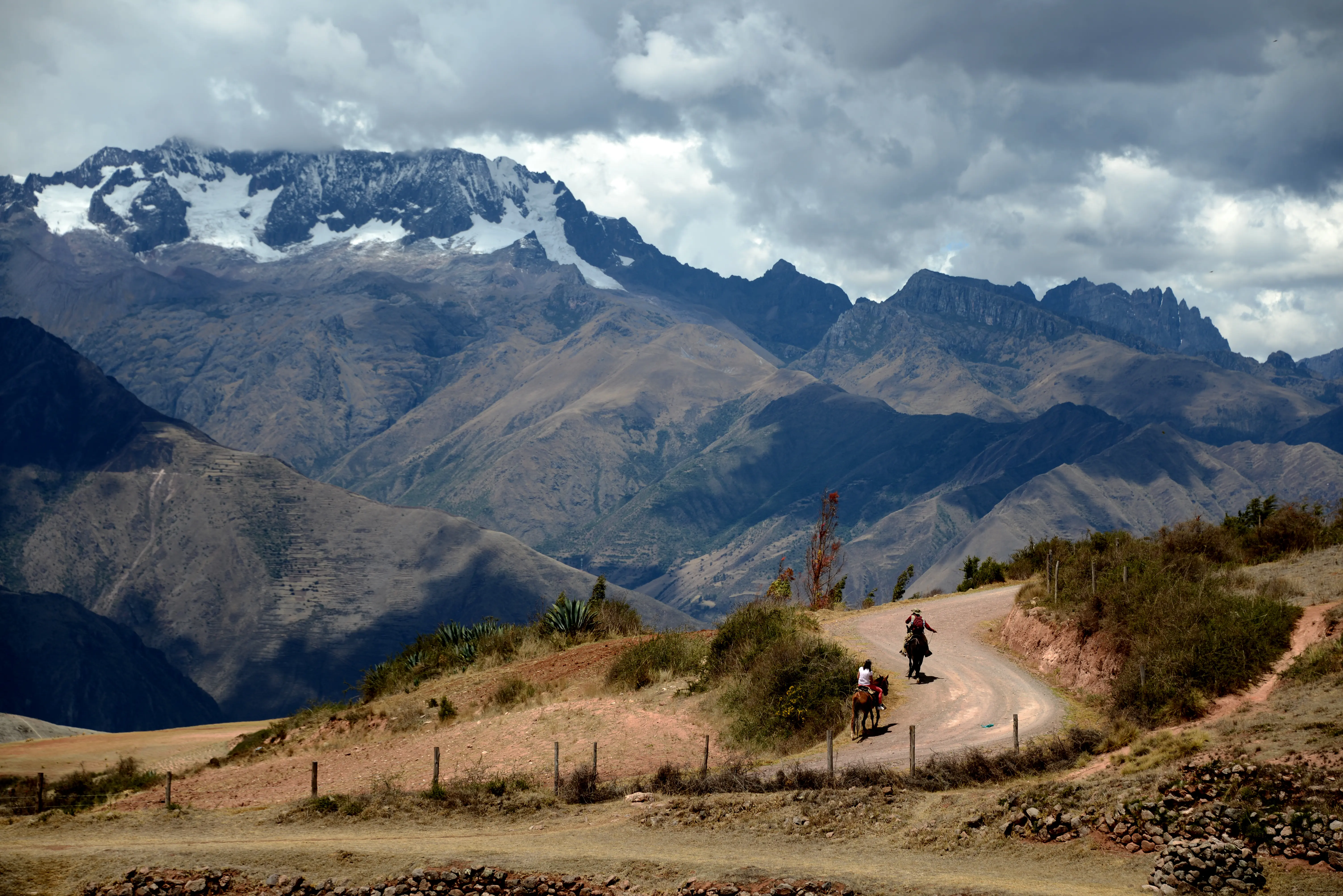 Photo of horseback riding in Machu Picchu
