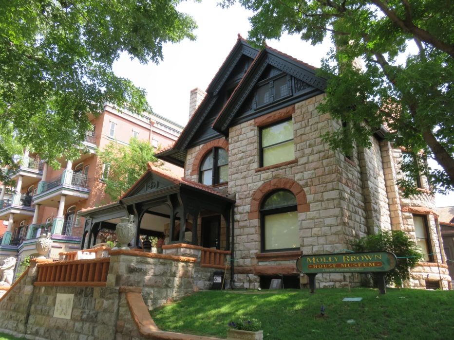 Molly Brown House Museum in the Capitol Hill neighborhood of Denver, Colorado