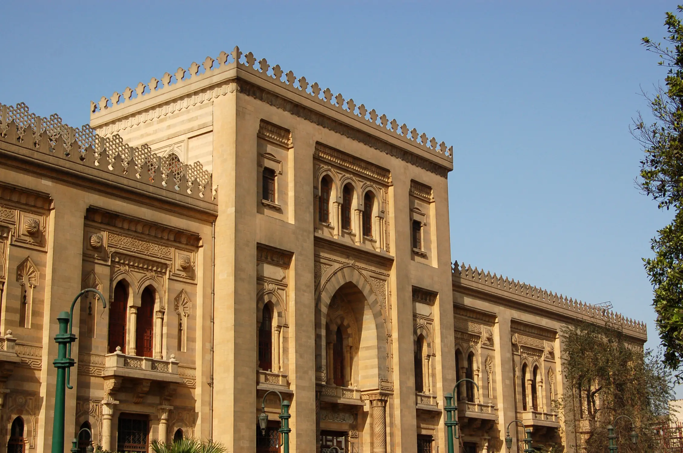 Photo of the Museum of Islamic art in Cairo, Egypt