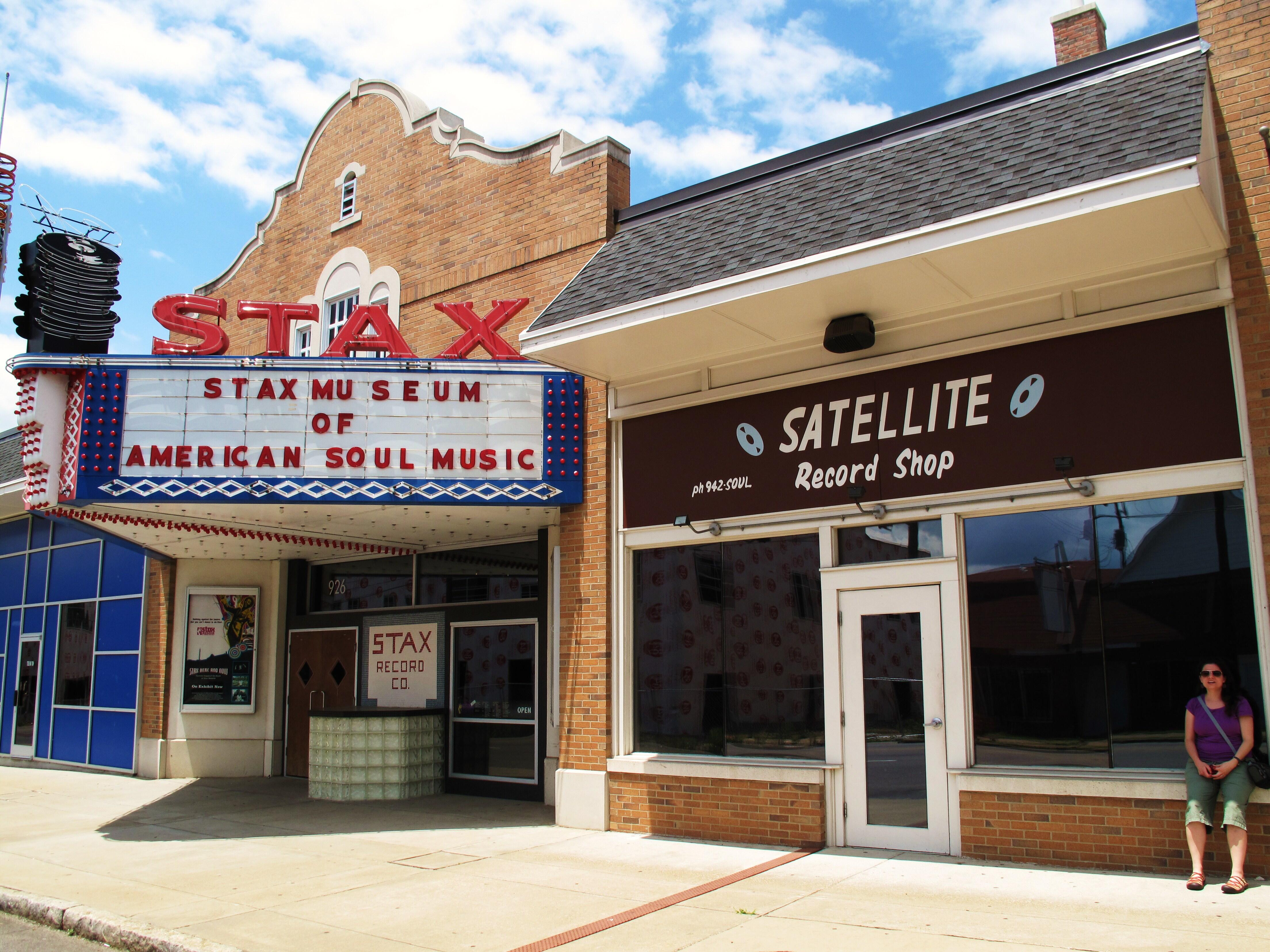 Exterior image of the Stax Museum of American Soul Music museum in Memphis, Tennessee.