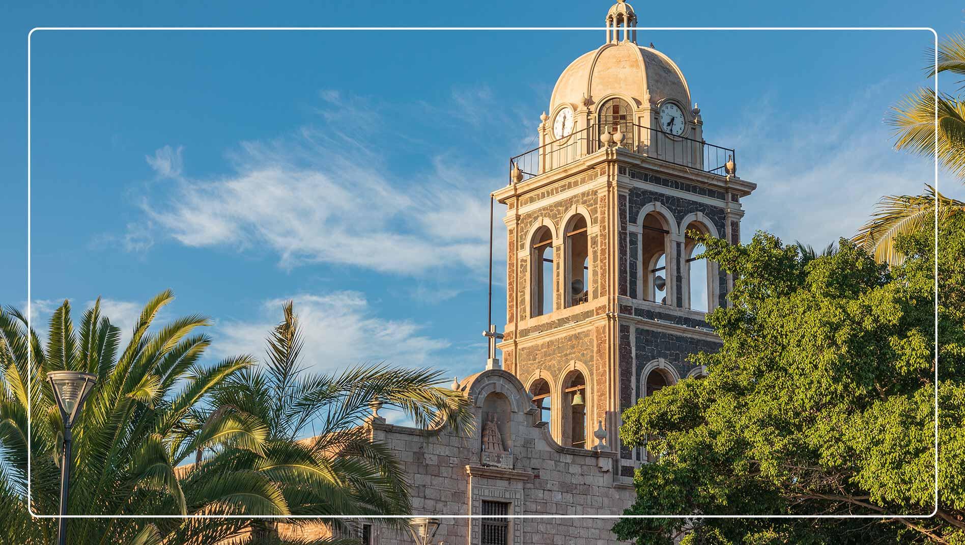 View of cathedral, Loreto National Park, Baja