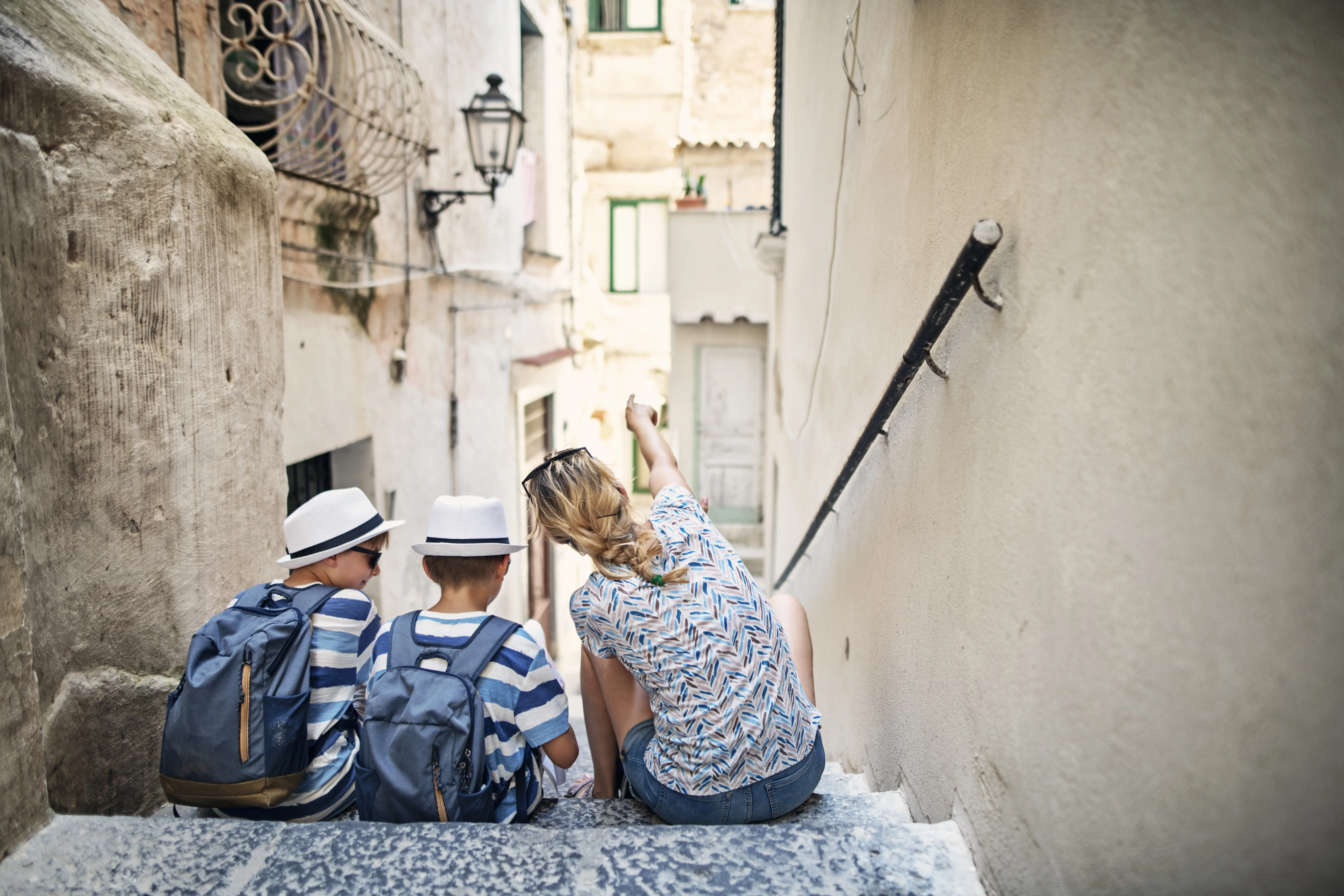 Photo of an Amalfi alley